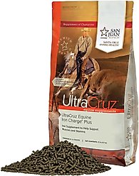 UltraCruz Iron Charge Plus Circulatory Care Pellets Horse Supplement, 10-lb bag slide 1 of 4