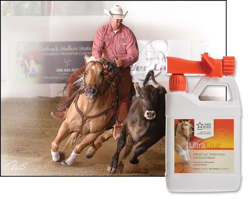 Show full view: UltraCruz Liniment Horse Wash Spray, 32-fl oz bottle slide 2 of 4