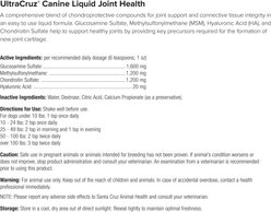 UltraCruz Liquid Joint Health Dog Supplement, 32-fl oz bottle slide 2 of 4
