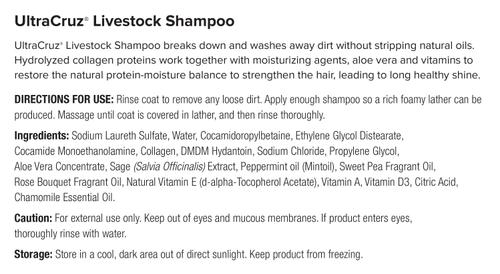 Show full view: UltraCruz Livestock Shampoo, 32-fl oz bottle slide 2 of 4