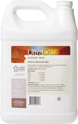Show full view: UltraCruz Mineral Oil Light Livestock Supplement, 1-gal, 4 count slide 2 of 5