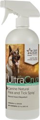 UltraCruz Natural Dog Flea & Tick Spray, 32-fl oz bottle