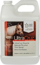 UltraCruz Natural Horse Fly & Tick Spray, 1-gal bottle