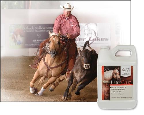 Show full view: UltraCruz Natural Horse Fly & Tick Spray, 1-gal bottle slide 3 of 5
