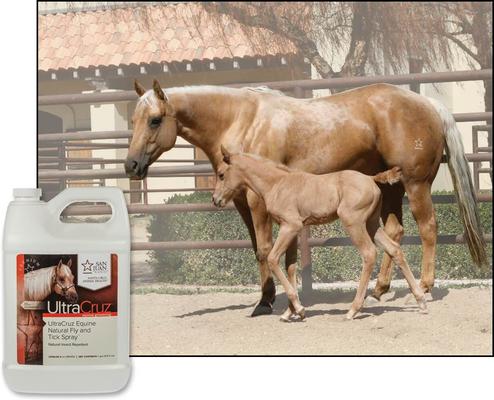 Show full view: UltraCruz Natural Horse Fly & Tick Spray, 1-gal bottle slide 4 of 5
