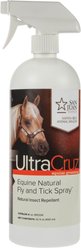 UltraCruz Natural Horse Fly & Tick Spray, 32-fl oz bottle