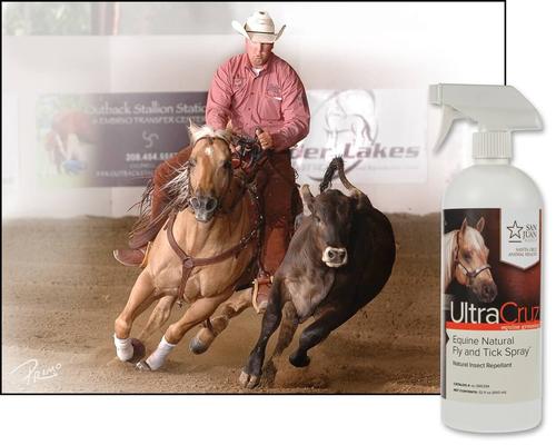 Show full view: UltraCruz Natural Horse Fly & Tick Spray, 32-fl oz bottle slide 4 of 5