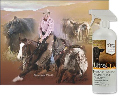 Show full view: UltraCruz Natural Livestock Fly & Tick Spray, 32-fl oz bottle slide 2 of 5