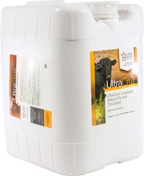 UltraCruz Natural Livestock Fly & Tick Spray, 5-gal bottle