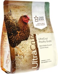 UltraCruz Poultry Grubs Farm Animal Treat, 1-lb bag