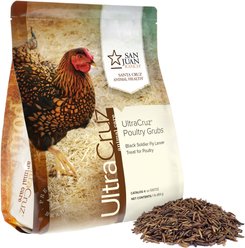 UltraCruz Poultry Grubs Farm Animal Treat, 1-lb bag slide 2 of 4