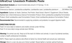 UltraCruz Probiotic Livestock Supplement, 60-cc syringe slide 2 of 4