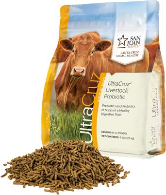 Show full view: UltraCruz Probiotic Pellet Livestock Supplement, 5-lb bag slide 2 of 5