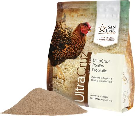 Show full view: UltraCruz Probiotic Poultry Supplement, 2-lb bag slide 2 of 5