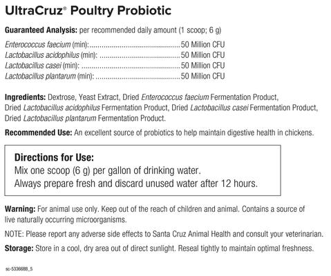 Show full view: UltraCruz Probiotic Poultry Supplement, 2-lb bag slide 4 of 5