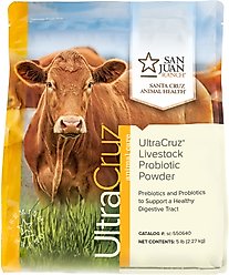 UltraCruz Probiotic Powder Livestock Supplement, 5-lb bag