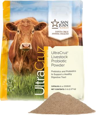 Show full view: UltraCruz Probiotic Powder Livestock Supplement, 5-lb bag slide 2 of 4