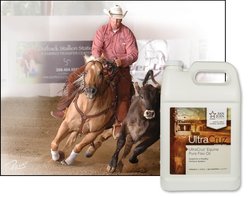 UltraCruz Pure Flax Oil Skin, Coat & Hoof Care Liquid Horse Supplement, 1-gal, 4 count slide 2 of 4