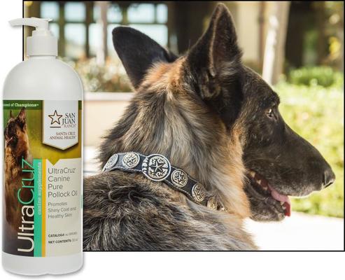 Show full view: UltraCruz Pure Pollock Oil Dog Supplement, 32-fl oz bottle slide 3 of 5