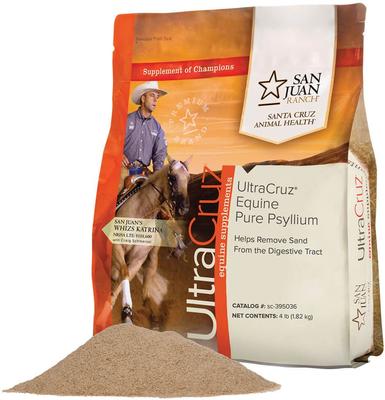 Show full view: UltraCruz Pure Psyllium Digestive Health Powder Horse Supplement, 4-lb bag slide 4 of 4