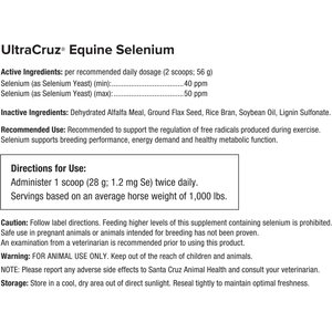 UltraCruz Selenium Nerve, Muscle & Joint Support Pellets Horse Supplement, 10-lb bag