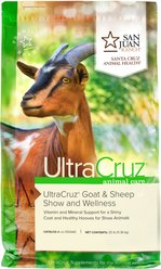 UltraCruz Show & Wellness Goat & Sheep Supplement, 25-lb bag