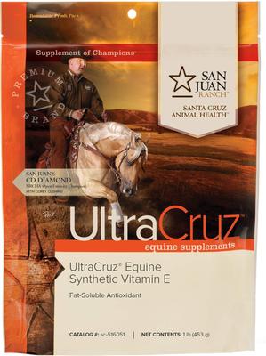 Show full view: UltraCruz Synthetic Vitamin E Powder Horse Supplement, 1-lb bag slide 1 of 4