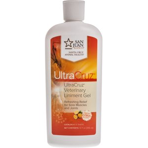 UltraCruz Veterinary Horse Liniment Gel, 12-fl oz bottle