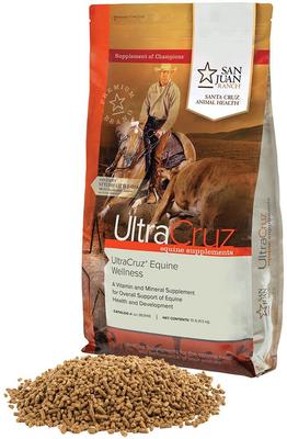 Show full view: UltraCruz Wellness Comprehensive Pellets Horse Supplement, 10-lb bag slide 2 of 5