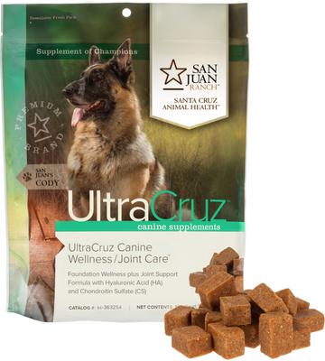 Show full view: UltraCruz Wellness & Joint Care Dog Supplement, 120 count slide 5 of 5