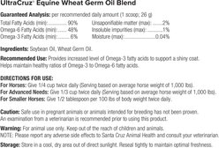 UltraCruz Wheat Germ Oil Blend Skin & Coat Care Grain Flavor Liquid Horse Supplement, 1-gal, 4 count slide 2 of 4