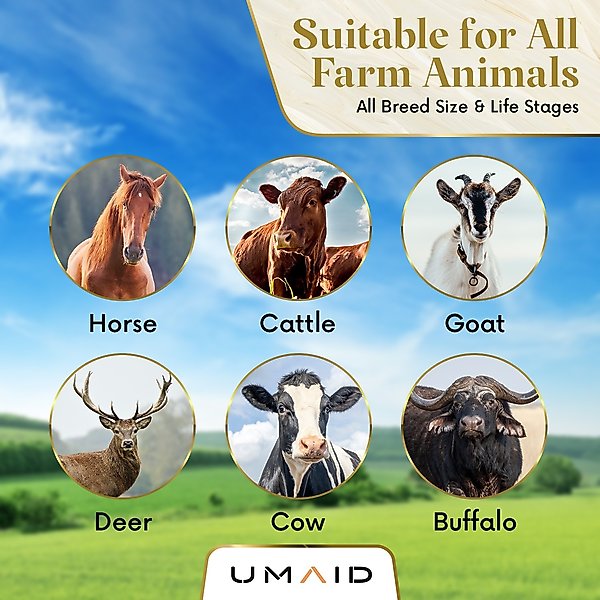 Show full view: UMAID Himalayan Salt Lick on Rope Horse Treat, 6-lb, 1 count slide 6 of 6