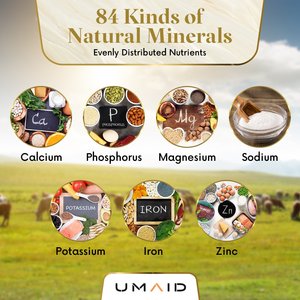 UMAID Himalayan Salt Lick on Rope Horse Treat, 6-lb, 1 count