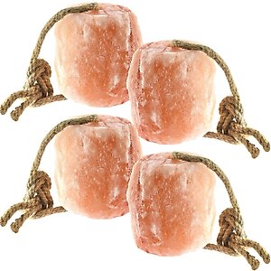 UMAID Himalayan Salt Lick on Rope Horse Treat, 6-lb, 4 count