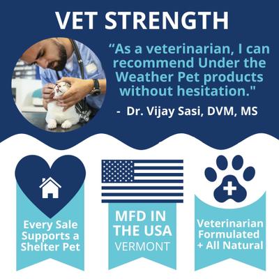 Show full view: Under the Weather Anti-Diarrhea Liquid Supplement for Cats, 4-fl oz bottle slide 6 of 9