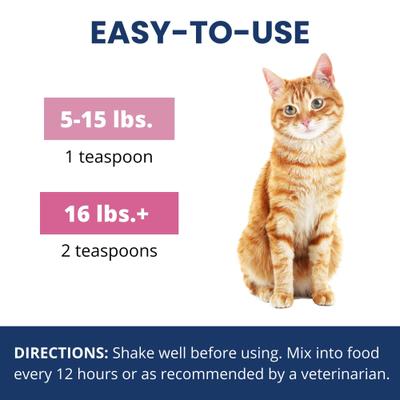 Show full view: Under the Weather Anti-Diarrhea Liquid Supplement for Cats, 4-fl oz bottle slide 5 of 9