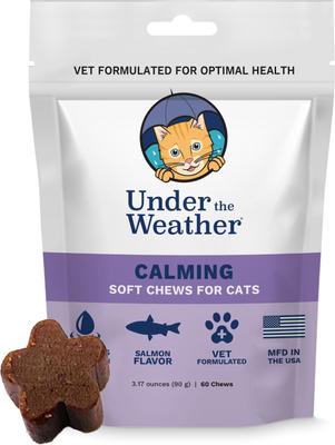 Show full view: Under the Weather Calming Soft Chews Cat Supplement, 3.17-oz bag slide 3 of 8