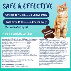 Under the Weather Probiotic Soft Chews Cat Supplement, 3.17-oz bag slide 2 of 7