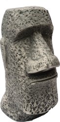 Underwater Galleries Easter Island Stonehead Aquarium Ornament