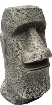 easter island ancient statue fish tank craft aquarium accessory Temporarily Unavailable - UNDERWATER GALLERIES Easter Island Stonehead Aquarium  Ornament