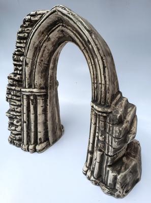 Show full view: Underwater Galleries Gothic Arch Ruin Aquarium Ornament slide 2 of 4