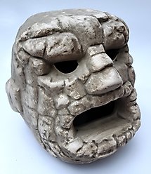 Underwater Galleries Java Man Head Aquarium Ornament slide 2 of 3