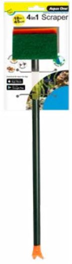 Underwater Treasures Aqua One 4-In-1 Scraper