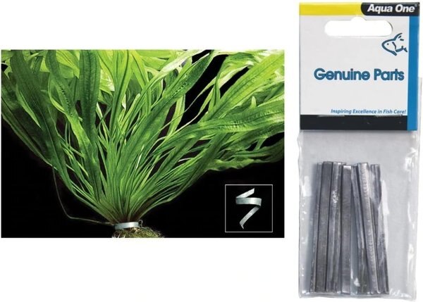 Underwater Treasures Aqua One Plant Weight, 10 count