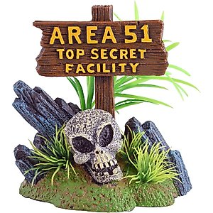 Underwater Treasures Area 51 Fish Ornament