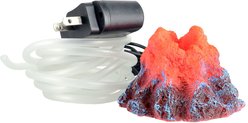Underwater Treasures Bubbling LED Volcano Fish Ornament, Small
