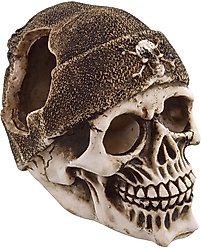 Underwater Treasures Buccaneer Skull Fish Ornament