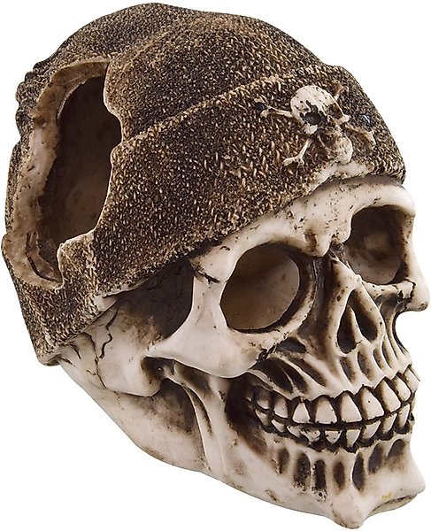 Show full view: Underwater Treasures Buccaneer Skull Fish Ornament slide 1 of 1