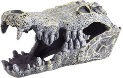 Underwater Treasures Crocodile Skull Fish Ornament, Medium