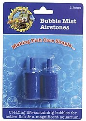 Underwater Treasures Cylindrical Fish Bubble Mist Airstone, 2 count